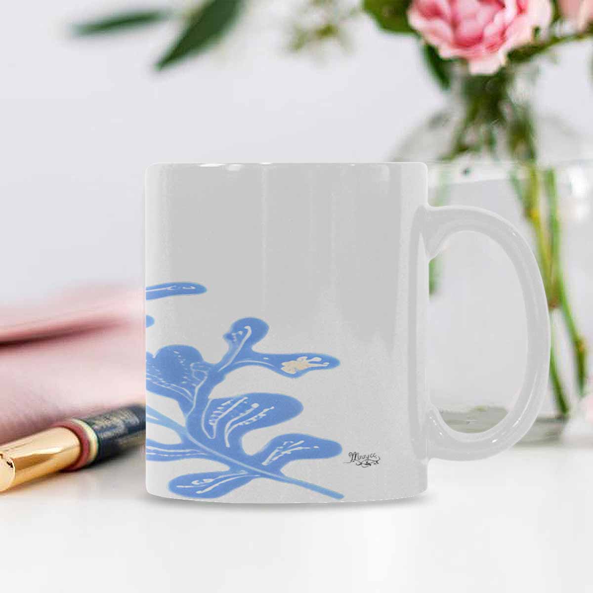 Quality Mug, coffee mug, tea cup, Bright florals, Set 2, design 10