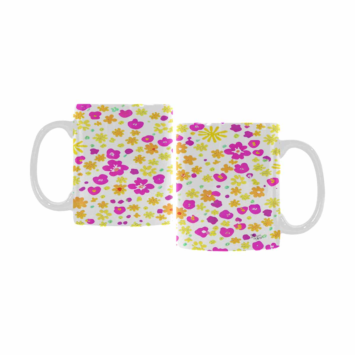 Quality Mug, coffee mug, tea cup, Set 1A, Mixed Floral design 28