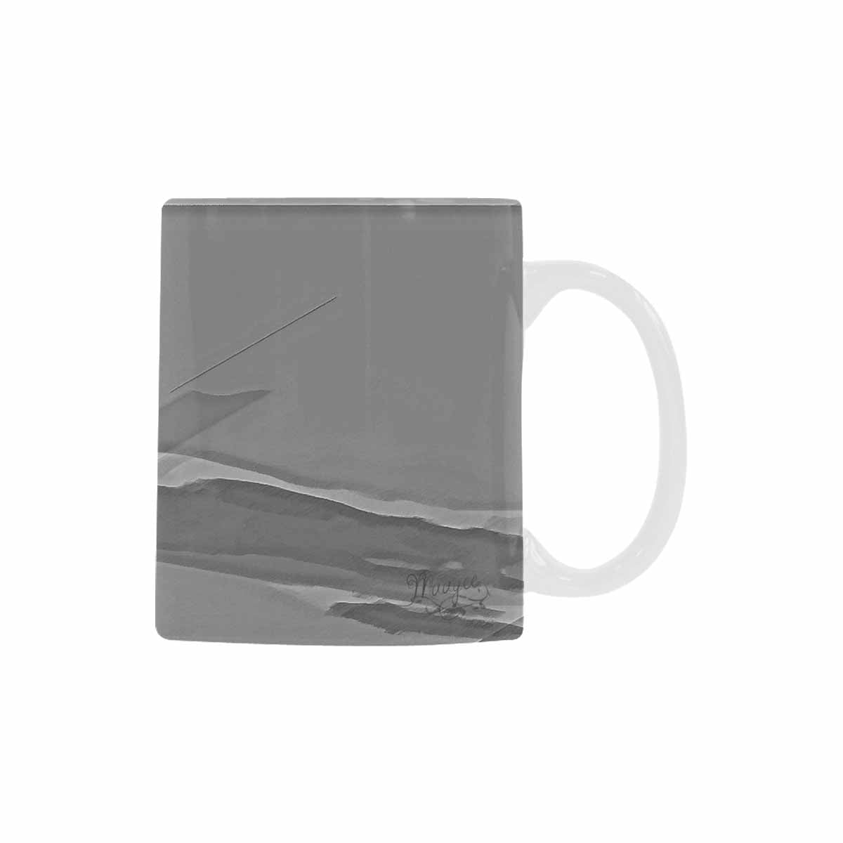 Quality Mug, coffee mug, tea cup, B & W Abstract, Set 1, design 139