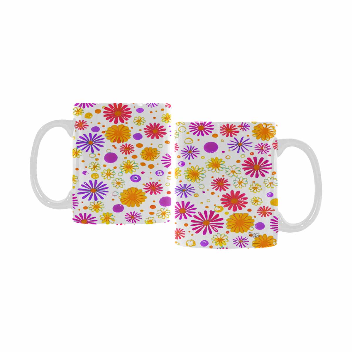 Quality Mug, coffee mug, tea cup, Set 1A, Mixed Floral design 52